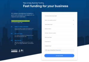 Landing Page – Fast funding